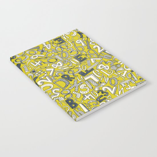 A1B2C3 chartreuse Notebook