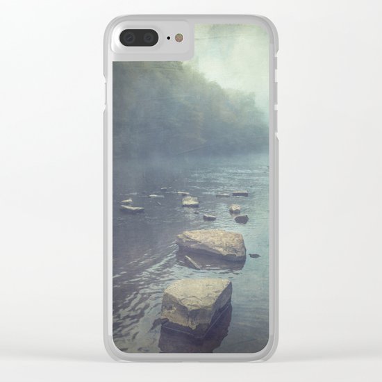Stones in A River Clear iPhone Case