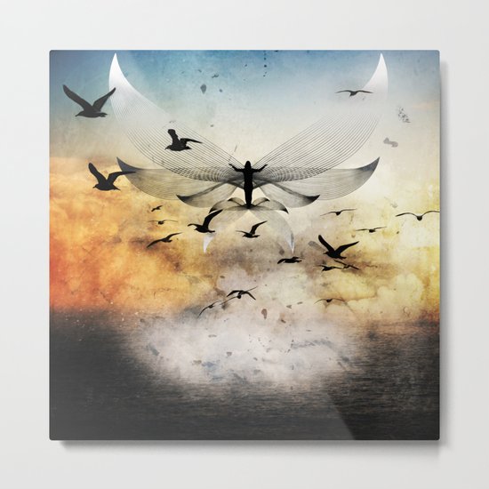 salute the morning Metal Print