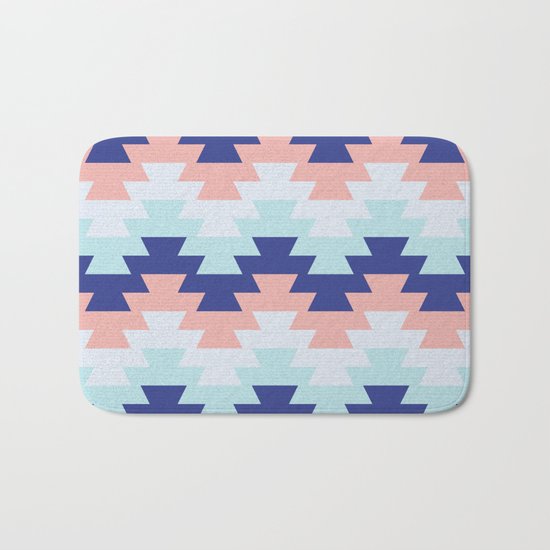 Aztec pattern Bath Mat