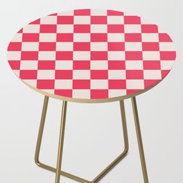Cherry Check Side Table
