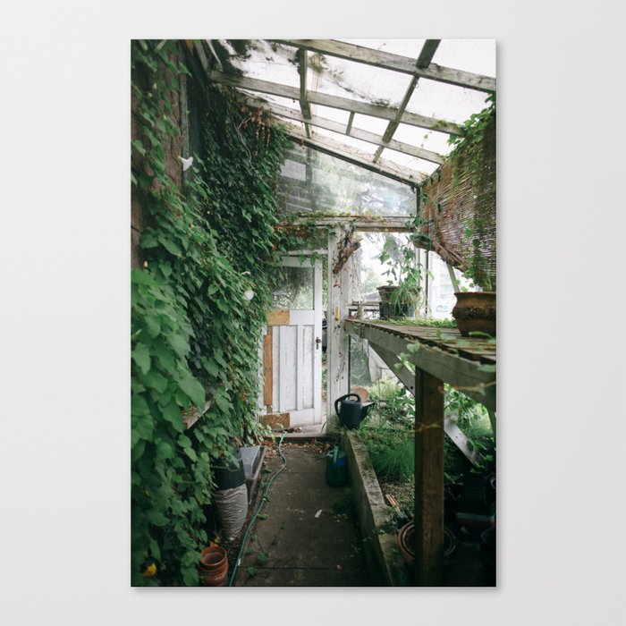 Old Greenhouse Canvas Print