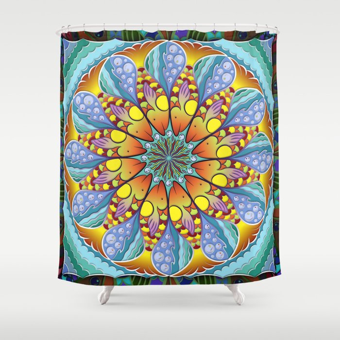 One Fish Shower Curtain