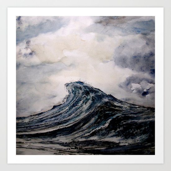 The WAVE Art Print