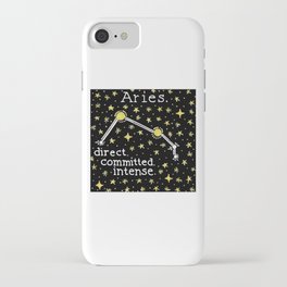 Aries Constellation iPhone Case