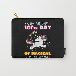 Days Of School 100th Day 100 Magical 6th Grader Carry-All Pouch