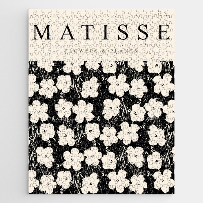 Matisse Flowers & Plants Exhibition Print Jigsaw Puzzle