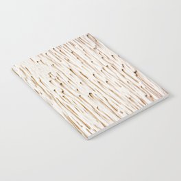 Wood white texture background Notebook