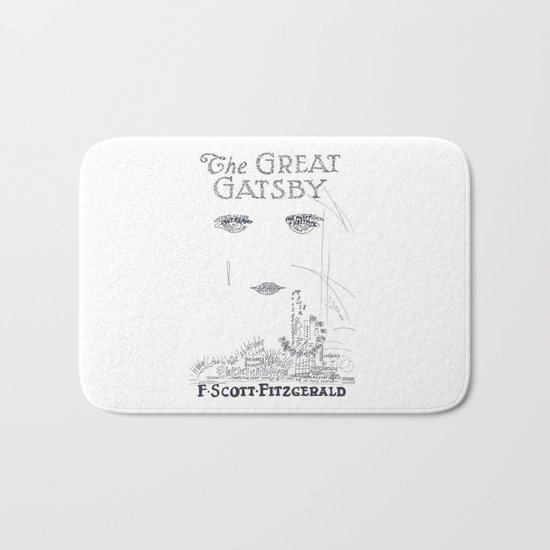 The Great Gatsby Bath Mat