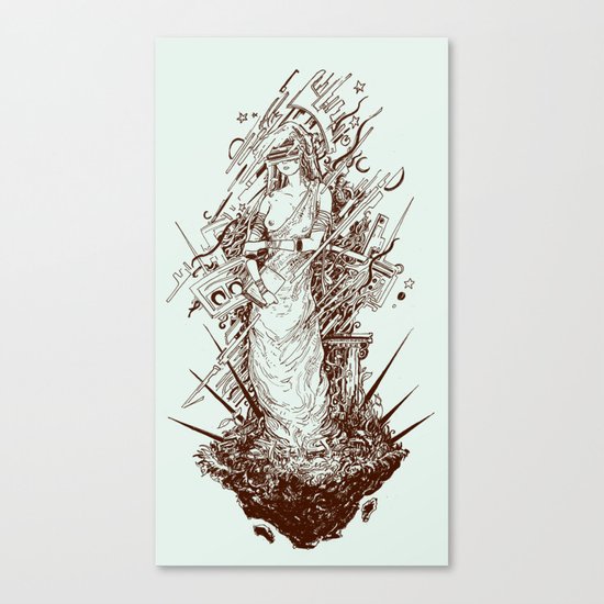 des cartisae Canvas Print