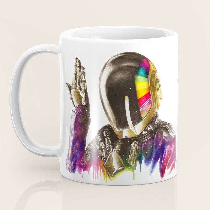Daft punk Guy-Manuel de Homem-Christo Coffee Mug by beart24 | Society6