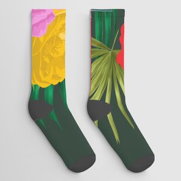 Amazing Flowers Socks