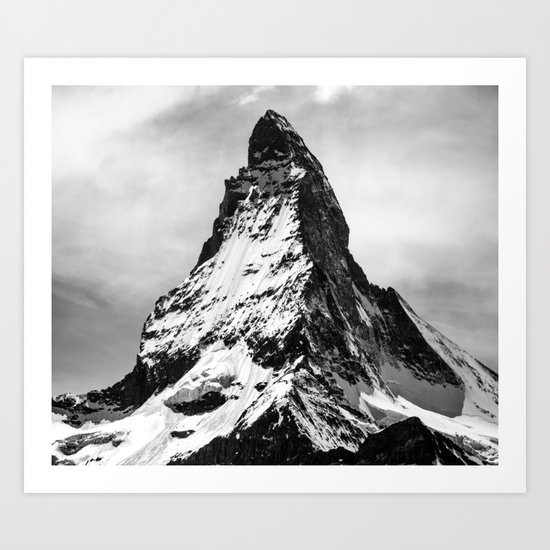 Mountains Art Print
