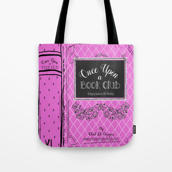 Once Upon a  Book Club Tote Bag