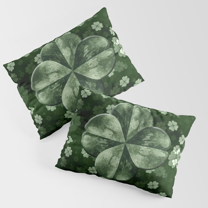 4 Leaves to Luck Pillow Sham