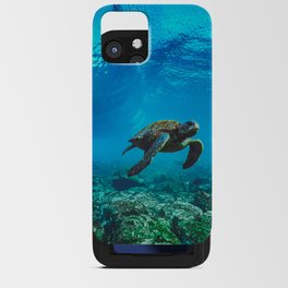 Waves & Turtles iPhone Card Case