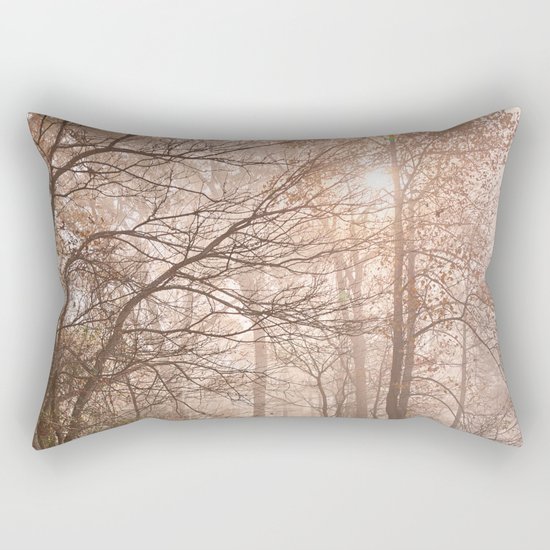 Misty North Point Trail Rectangular Pillow