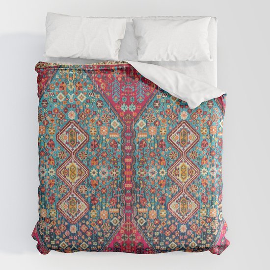Heritage Oriental Vintage Traditional, Moroccan Style Duvet Cover Set
