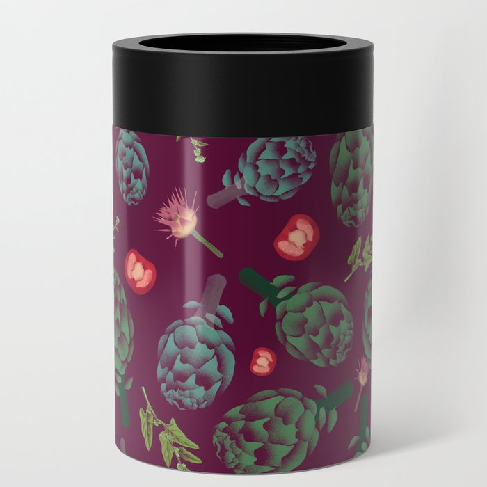 Salad pattern Can Cooler