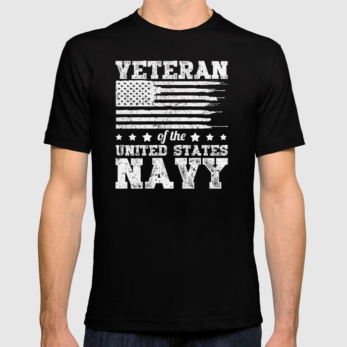 blotte partner termometer Veteran of The United States Navy Military Soldier Army Design T Shirt by  Peppersalt | Society6