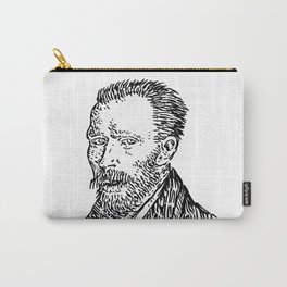 Van Gogh White Carry-All Pouch