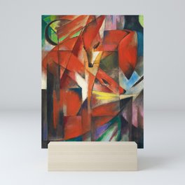 Franz Marc "The foxes" Mini Art Print