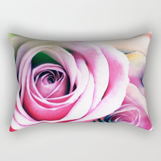 Romantic roses(7). Rectangular Pillow