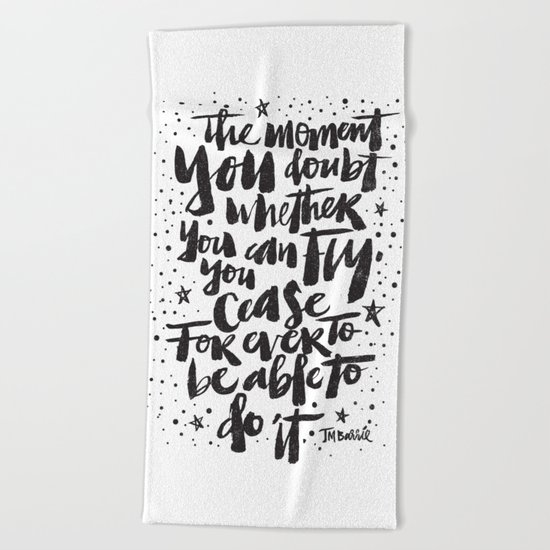 You can fly Beach Towel