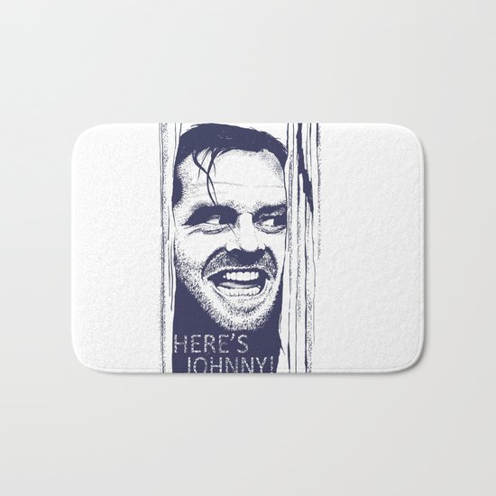 Here's Johnny! Bath Mat