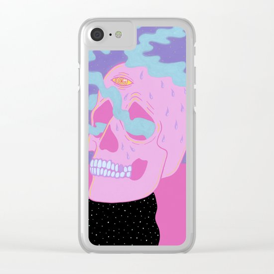 Burning On The Inside Clear iPhone Case