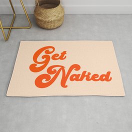 Get Naked Area & Throw Rug