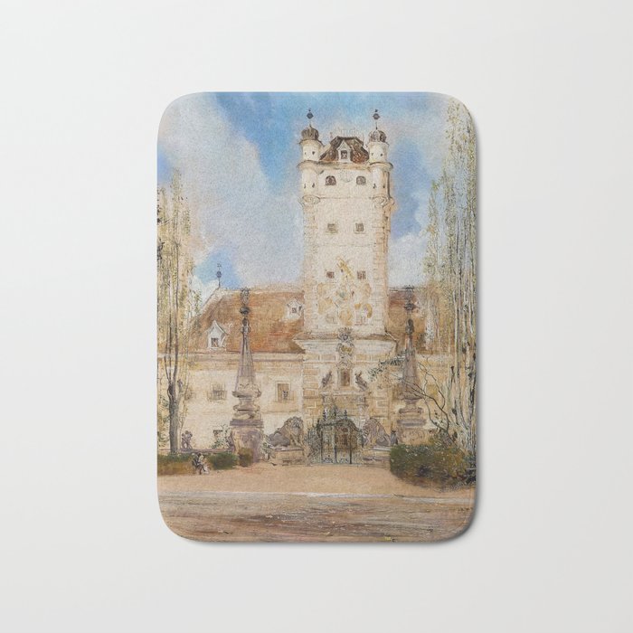 Anton Romako Greillenstein Castle Bath Mat