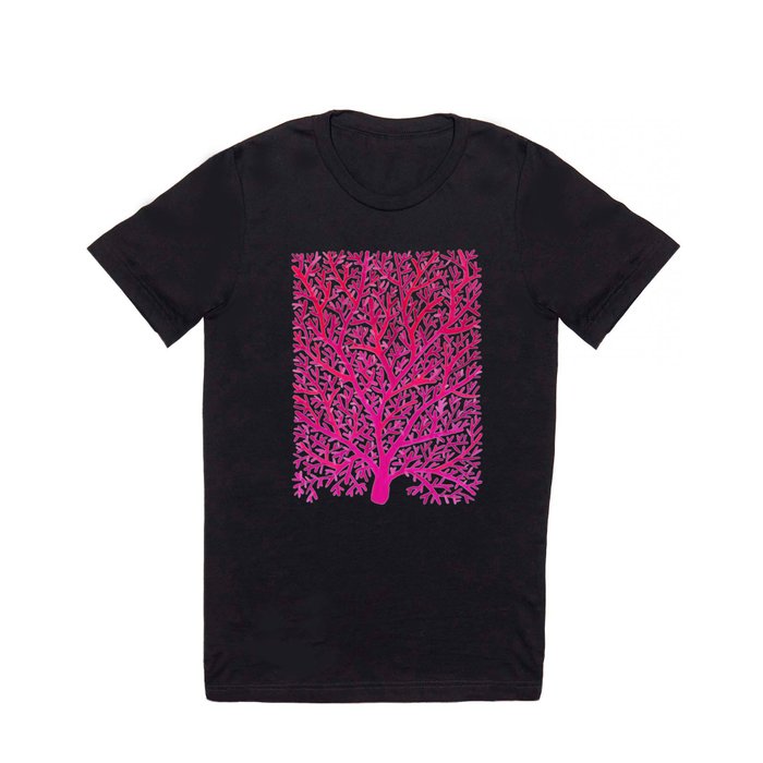 Fan Coral – Pink Ombré T Shirt