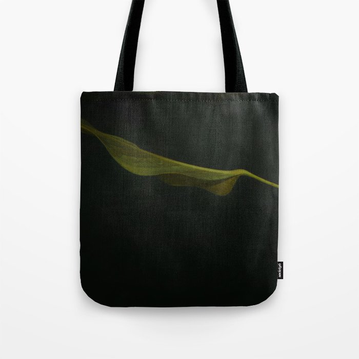 Leafing Through Darkness Tote Bag
