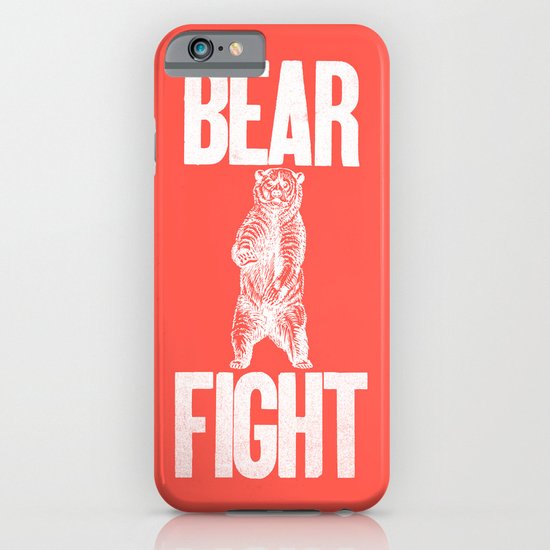 Bear Fight iPhone & iPod Case
