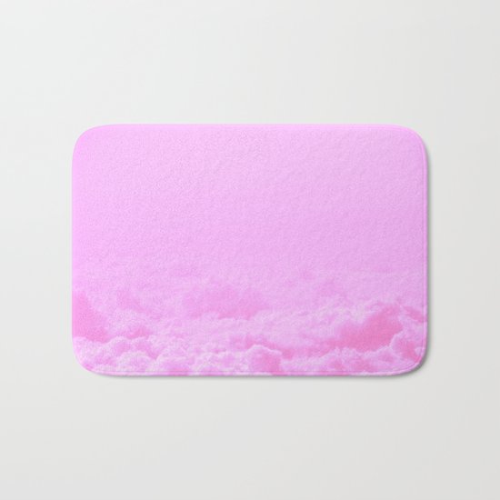 Cotton Candy Clouds Bath Mat
