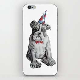 Party Dog iPhone Skin
