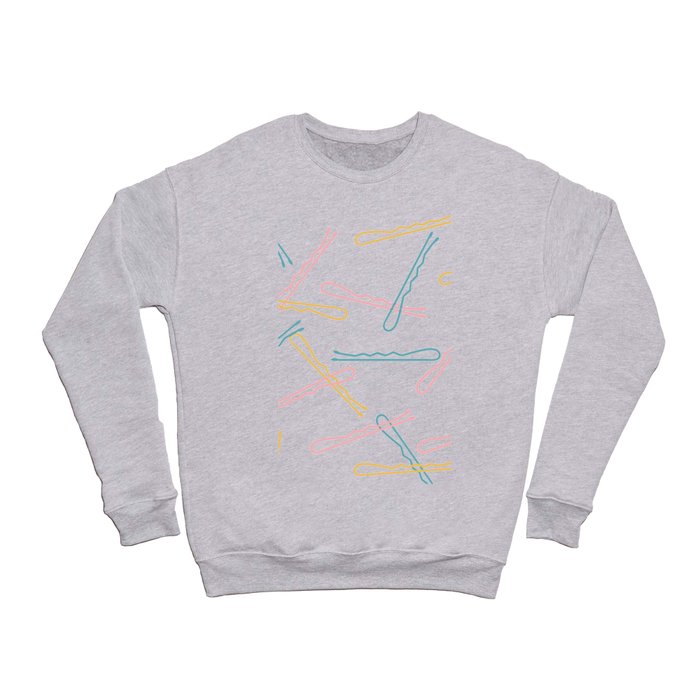 hair pins  Crewneck Sweatshirt