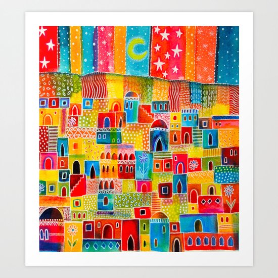 Starry Skies Art Print
