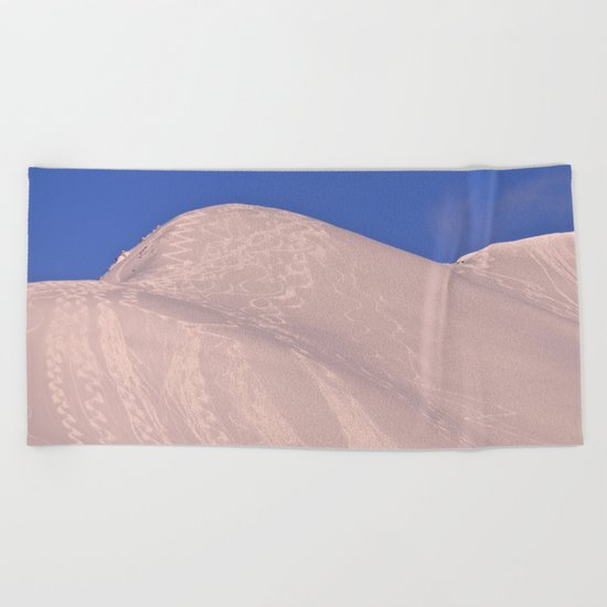 Back-Country Skiing - 7 Beach Towel