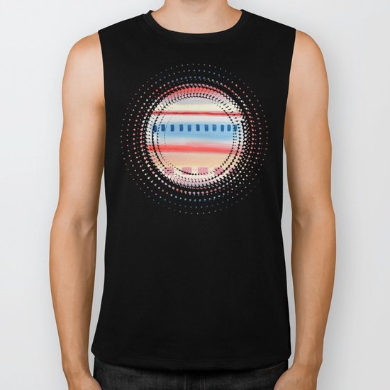 Watercolor Pastel V. G. 01 Biker Tank