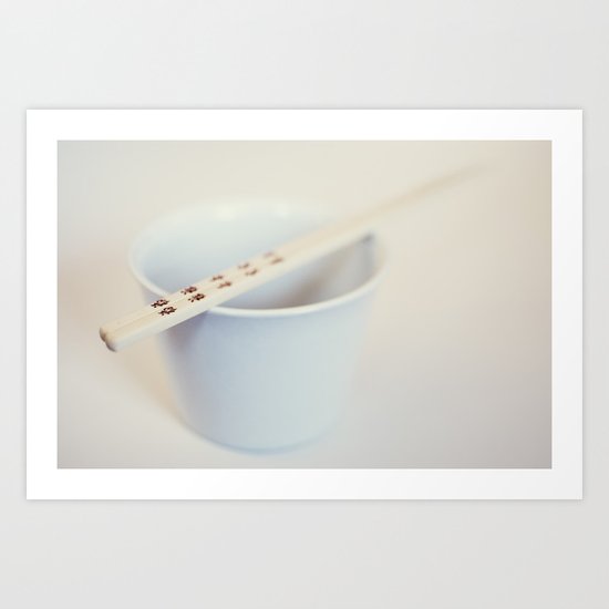 Chopsticks Art Print