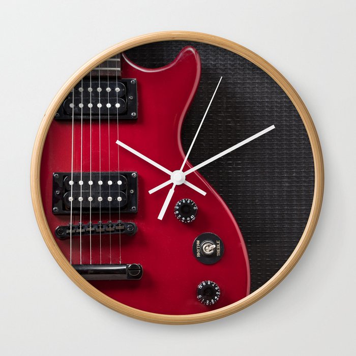 Guitar Wall Clocks 