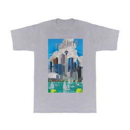 Toronto Skyline wide T Shirt