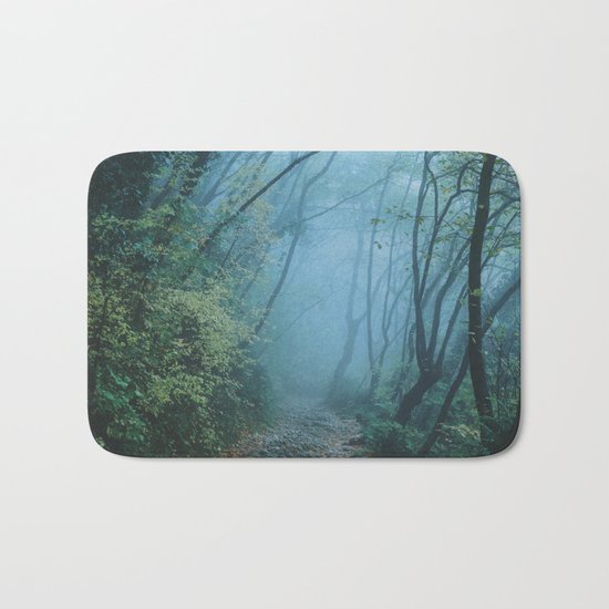 woods path Bath Mat