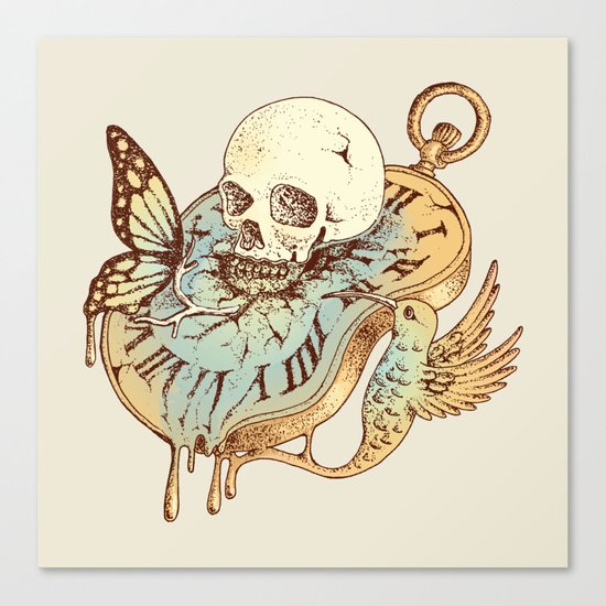 In Time Canvas Print