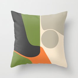 "All Kinds" Triptych 2 of 3 Throw Pillow