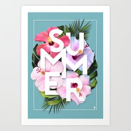 SUMMER Art Print