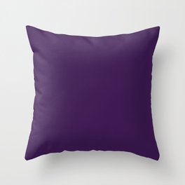 Mysterious Purple Throw Pillow
