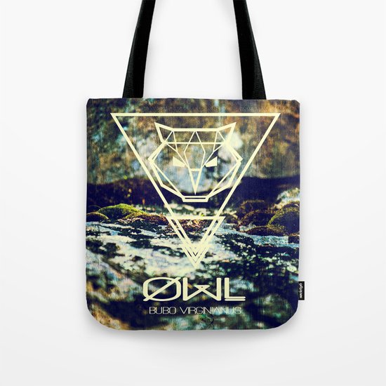 Geo-Owl Tote Bag